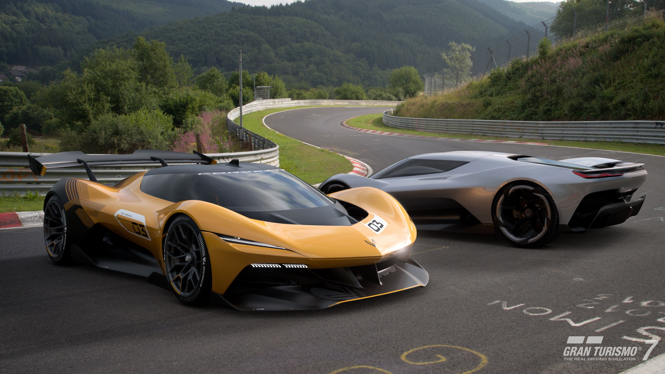 Corvette CX and CX.R Vision Gran Turismo concepts
