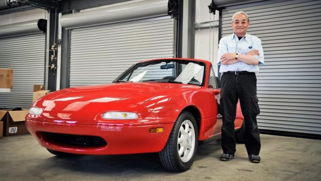 Tsutomu ‘Tom’ Matano, padre del Mazda MX-5 Miata Tsutomu 'Tom' Matano, padre del Mazda MX-5 Miata