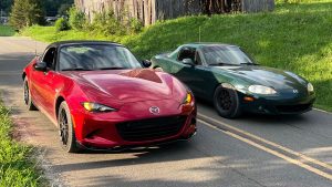 Mazda MX-5 Miata ND 2024 & NB 2001