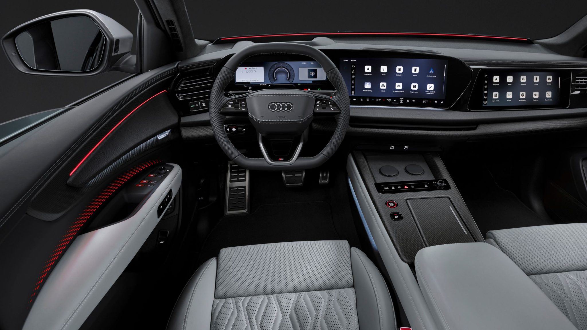 Interior del Audi Q9 y SQ9 2027