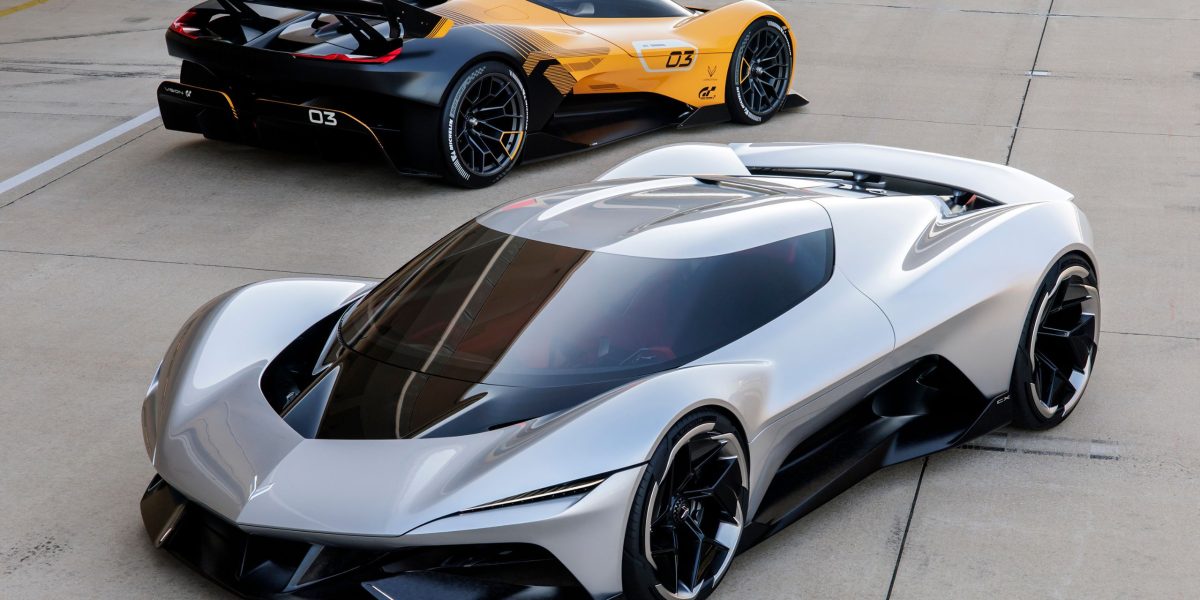 Corvette CX and CX.R Vision Gran Turismo concepts